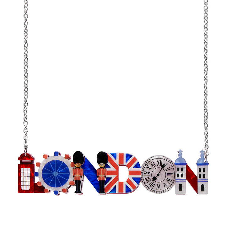 Erstwilder : London Calling : London Town Necklace