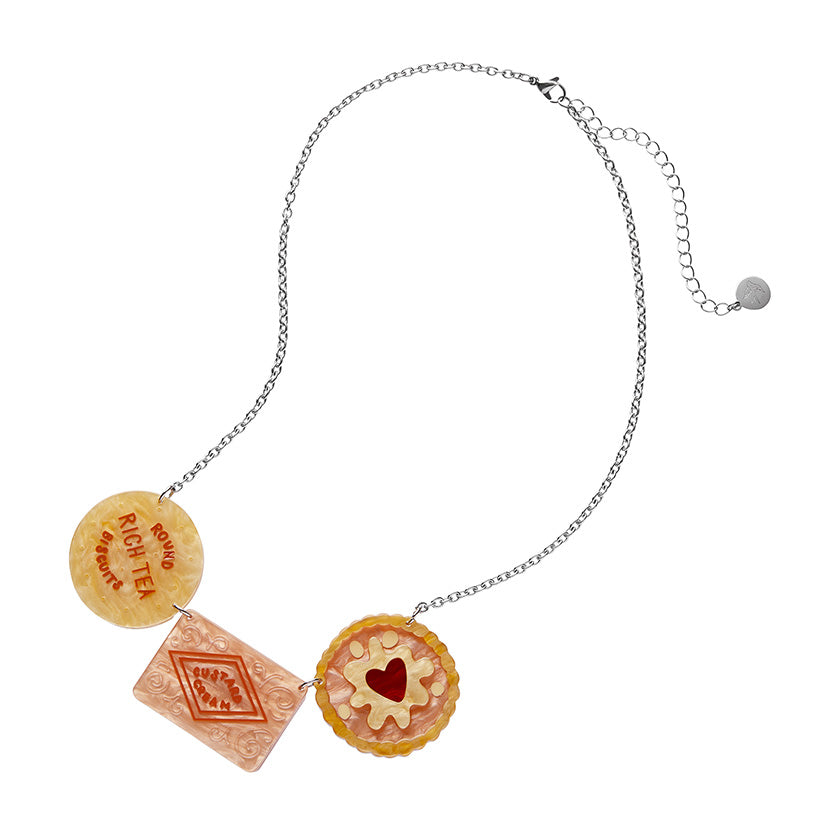 Erstwilder : London Calling : A Biscuit or Three Necklace