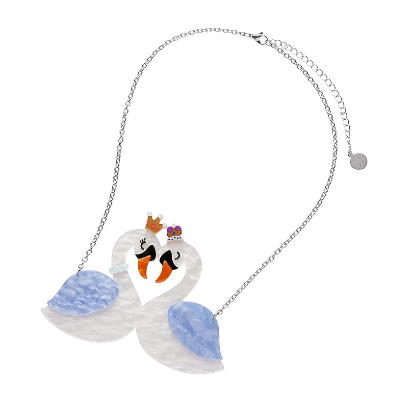 Erstwilder : London Calling : Swan Love Necklace