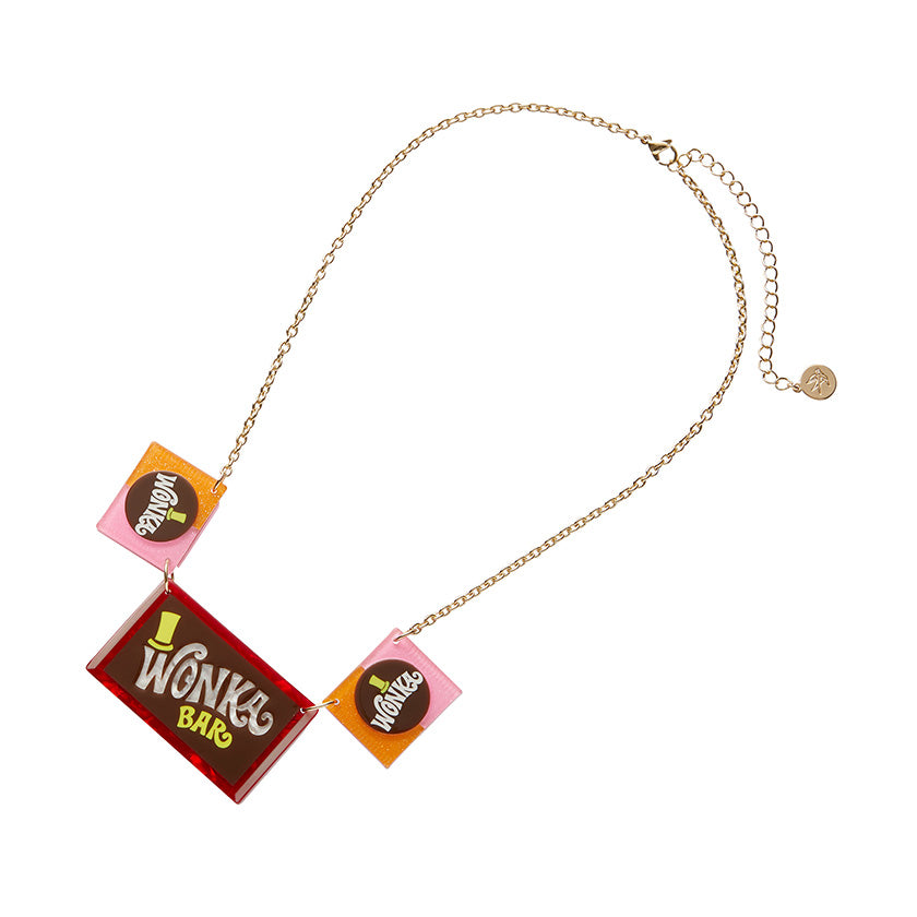 Erstwilder : Willy Wonka : Wonka Chocolate Bars Necklace