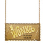 Erstwilder : Willy Wonka : Golden Ticket Necklace [LUCKY LAST!]