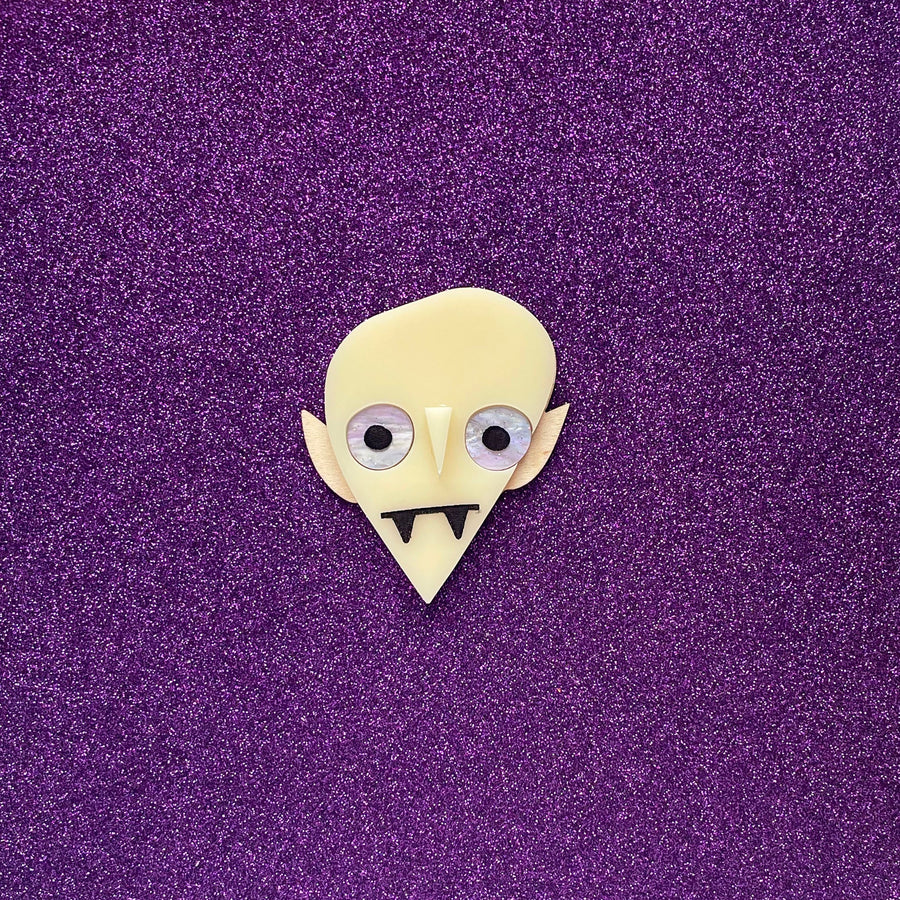 Happy Stuff Studio : Monster Monster: Nosferatu Brooch