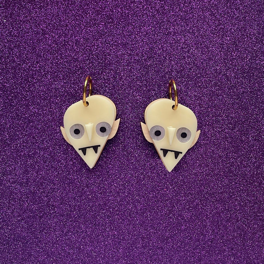 Happy Stuff Studio : Monster Monster: Nosferatu Earrings