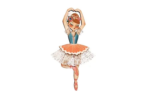 LaliBlue :  Christmas :  Nutcracker Ballerina Brooch [PRE-ORDER]