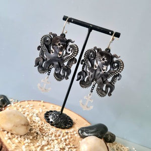 Cherryloco : Octopus Statement Earrings [PRE-ORDER]