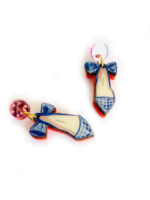 Rosie Rose Parker : Oh La La French Shoe Earrings [PRE-ORDER]