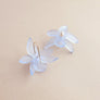 Wolf & Moon : Orchid Earrings in Pale Blue