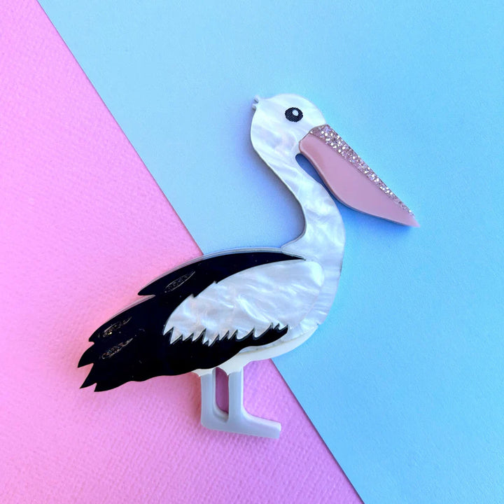 Mox & Co : Birds : Pelican Brooch [PRE-ORDER]