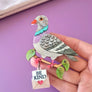 Cherryloco : Pigeon Brooch