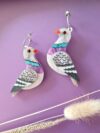 Cherryloco : Pigeon earrings