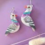 Cherryloco : Pigeon earrings