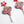 LaliBlue : Christmas : Pink Christmas Ball Earrings