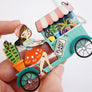 Laliblue : Plant Lover : Plant cart necklace