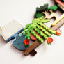 Laliblue : Plant Lover : Plant shelf and cat necklace