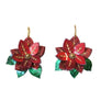 LaliBlue :  Christmas : Poinsettia Earrings