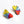 LaliBlue : Valentines : Primary Love Earrings