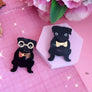 Bling Hound : Pug Brooch