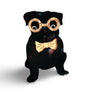 Bling Hound : Pug Brooch