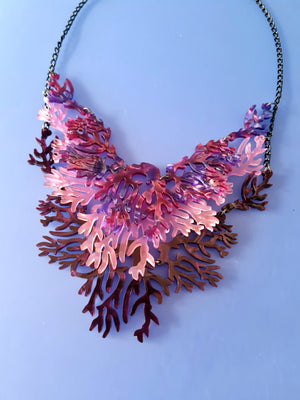 Cherryloco : Seaweed statement necklace