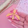 Cherryloco : Rosy Maple Moth Brooch