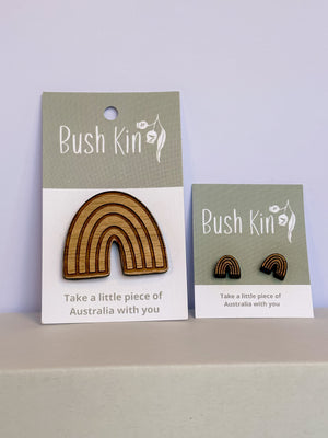 Bush Kin : Rainbow Earrings