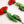 Laliblue : Plant Lover : Red carnation earrings