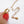Laliblue : Plant Lover : Red carnation necklace