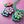 Cherryloco : Retro hippy boho flower charm trio statement necklace
