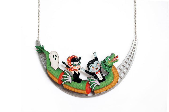 LaliBlue : Cursed Carnival : Roller Coaster with Dragon Necklace