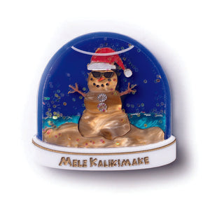 Martinis & Slippers : Sandman Snowglobe Brooch [PRE-ORDER]