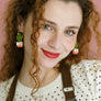 Laliblue : Plant Lover : Sansevieria earrings
