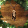 Lost Kiwi Designs : Sea Otter Necklace [LUCKY LAST!]