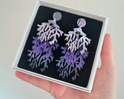 Cherryloco : Seaweed charm dangle earrings