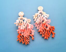 Cherryloco : Seaweed charm dangle earrings