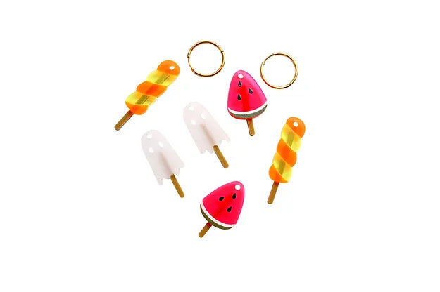 LaliBlue : Summerween : Set of 3 earrings