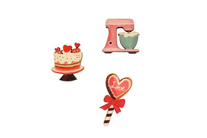 LaliBlue : Set of 3 Valentine's Day pins