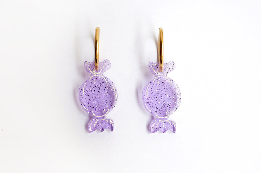 LaliBlue : Cursed Carnival : Set of 4 Caramel Earrings