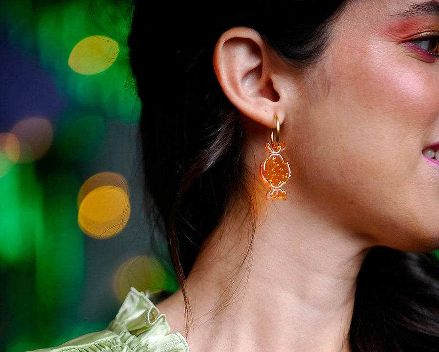 LaliBlue : Cursed Carnival : Set of 4 Caramel Earrings