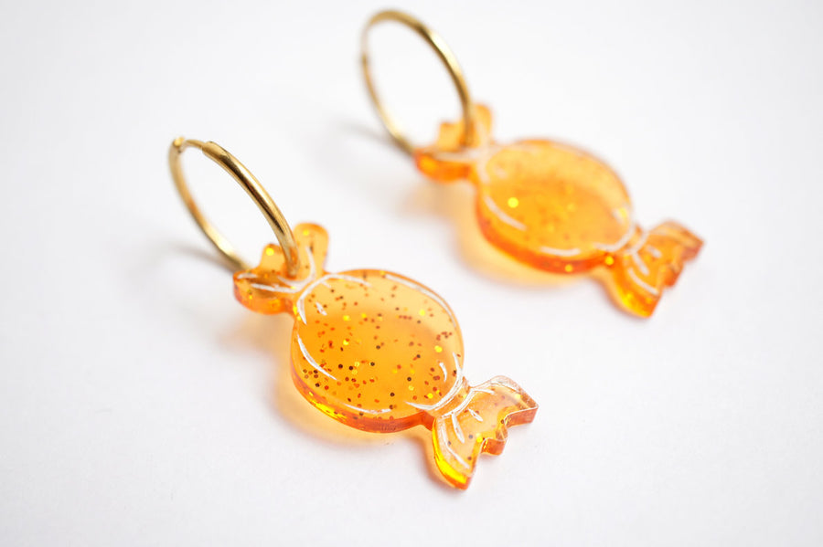 LaliBlue : Cursed Carnival : Set of 4 Caramel Earrings
