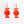 LaliBlue : Cursed Carnival : Set of 4 Caramel Earrings