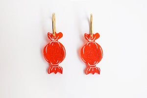LaliBlue : Cursed Carnival : Set of 4 Caramel Earrings