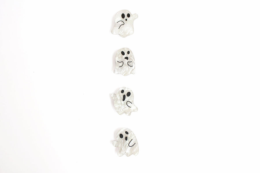 LaliBlue : Cursed Carnival : Set of 4 Ghost Button Covers