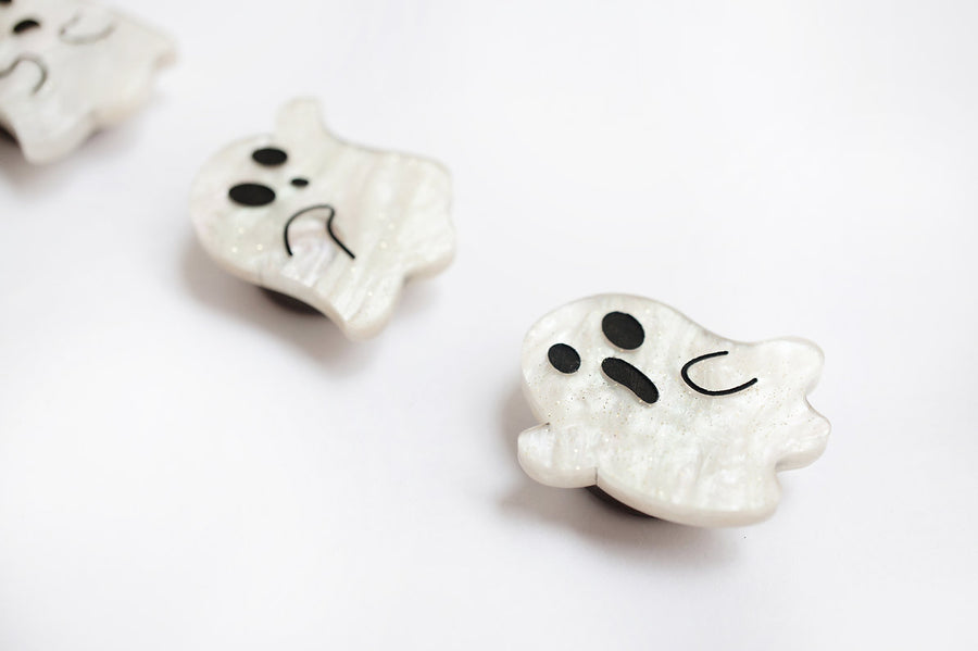 LaliBlue : Cursed Carnival : Set of 4 Ghost Button Covers
