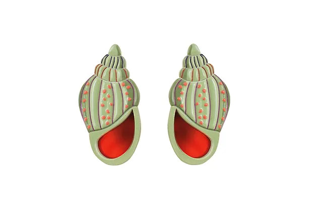 LaliBlue : Summerween : Shell Earrings