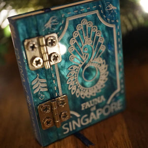 Lost Kiwi Designs : Singapore Book Brooch