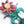 LaliBlue : Halloween Woods : Skull Flower Brooch