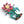 LaliBlue : Halloween Woods : Skull Flower Brooch