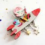 LaliBlue :  Space : Space Rocket Brooch