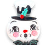 Lipstick & Chrome : Spooky Frosty Spookmas Mini Brooch x Johanna Parker