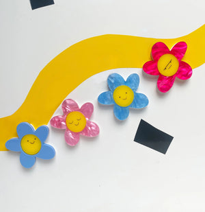 Happy Stuff Studio : Spring Blossom Daisy Brooches